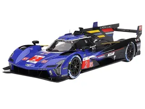 Cadillac V-Series.R 2 Earl Bamber - Alex Lynn - Richard Westbrook "Cadillac Racing" 3rd Place "24 Hours of Le Mans" (2023) 1/18 Model Car by Top Spee