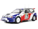 Nissan Sunny GTI-R 12 Tommi Makinen - Seppo Harjanne "Monte Carlo Rally" (1992) Limited Edition to 2500 pieces Worldwide 1/18 Model Car by Otto Mobil
