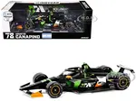Dallara IndyCar 78 Agustin Canapino "JHR" Juncos Hollinger Racing "NTT IndyCar Series" (2024) 1/18 Diecast Model Car by Greenlight