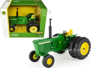 John Deere 4320 Diesel Tractor with Dual Wheels Green "Replica Play" Series 1/16 Diecast Model by ERTL TOMY