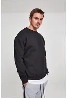 Sweatshirt with neckline black
