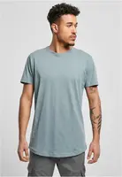Long T-shirt in the shape of dust blue