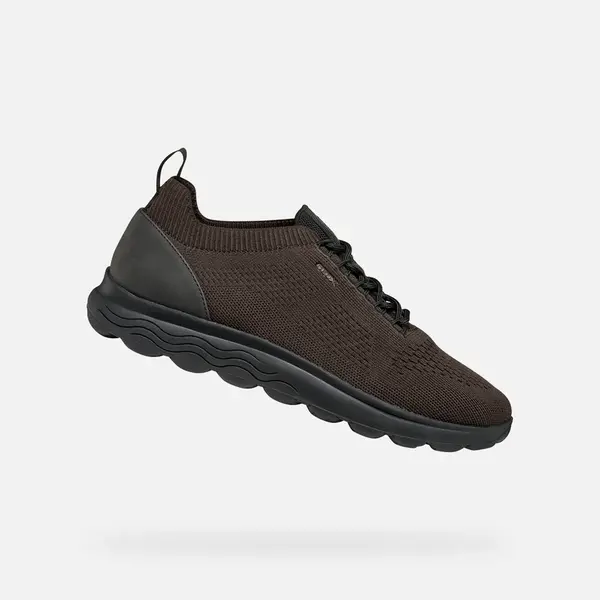 Brown men's sneakers Geox Spherica - Men's