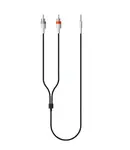 Teenage Engineering textile cable 3.5mm to 2 x RCA