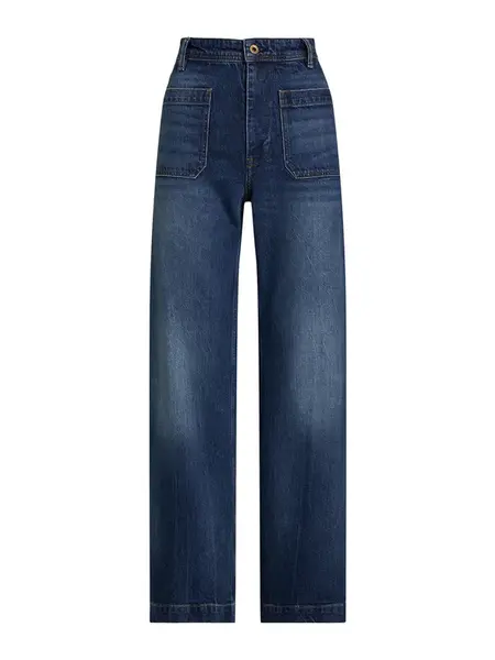 Polo Ralph Lauren Džínsy  modrá denim