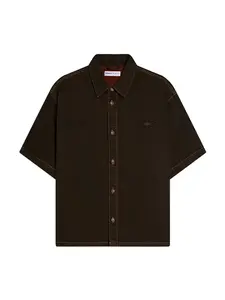 Bershka Košeľa  čokoládová