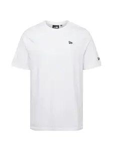 NEW ERA Tričko 'ESSENTLS'  čierna / biela