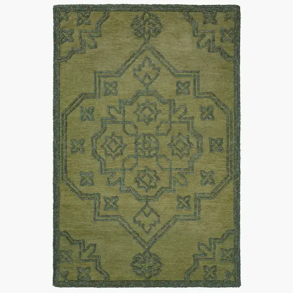 Flair Rugs VLNĚNÝ KOBEREC, 200/290 cm zelená