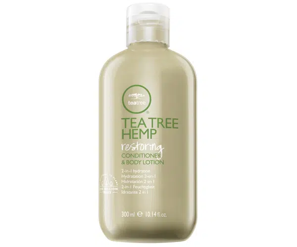 Regenerační kondicionér a tělové mléko s konopným olejem Paul Mitchell Tea Tree Hemp - 300 ml + dárek zdarma