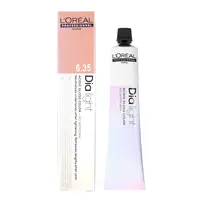 Přeliv na vlasy Loréal Dialight 50 ml - odstín 6.35 tmavě zlatá mahagonová blond - L’Oréal Professionnel + dárek zdarma