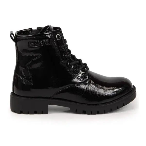 BIG STAR SHOES Dětské lakované teplé boty Big Star