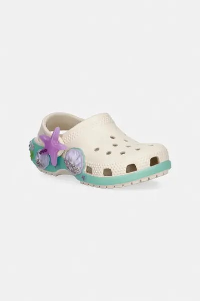 Crocs pantofle dětské CLASSIC SEA SPARKLE SHAKER CLOG T