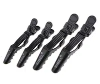 Klipsy do vlasů Sibel Gator - 9 cm, 11 cm, černé, 4 ks (934094202) + dárek zdarma