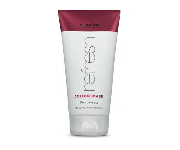 Vyživující barvicí maska Subrina Professional Refresh Colour Mask Bordeaux - bordó, 150 ml (060550) + dárek zdarma
