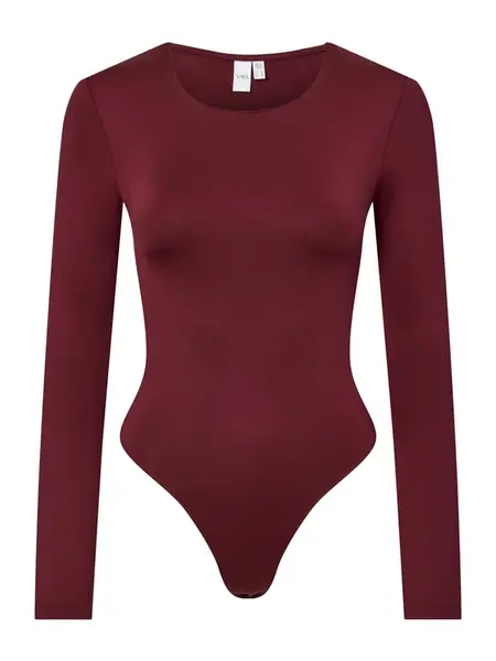 YAS Košeľové body 'YASRuby'  tmavočervená