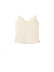 MANGO Top 'ROMA'  krémová
