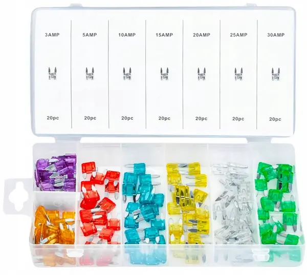 KRAFT&DELE Autopojistky, 140 ks, 3–30 A KD1301