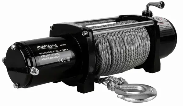 KRAFT&DELE Elektrický naviják 8000 lb 12 V KD1563