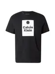 Calvin Klein Jeans Tričko  čierna / biela