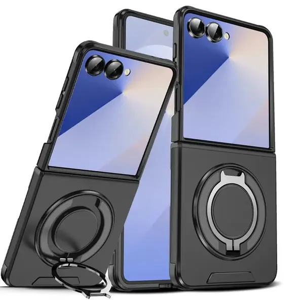 Camslide Stand obal, Samsung Galaxy Z Flip 7, černý