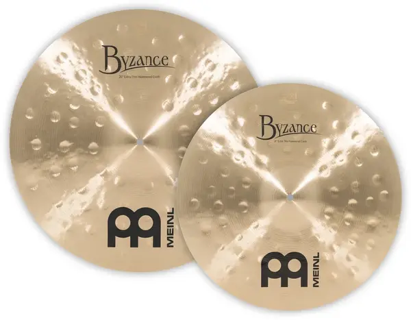 Meinl Byzance 2pcs Traditional Crash Pack BMAT1