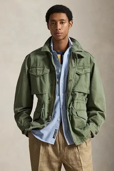 Polo Ralph Lauren parka pánská bavlněná