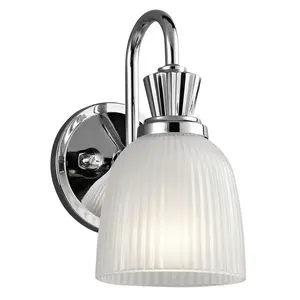 Elstead Lighting NÁSTĚNNÉ KOUPELNOVÉ SVÍTIDLO, 12.7/24.1/17.2 cm