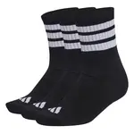ADIDAS PERFORMANCE Športové ponožky 'Ess'  čierna / biela