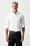 Tommy Hilfiger  košile pánská bavlněná s elastanem