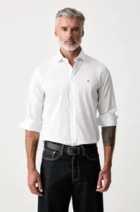 Tommy Hilfiger  košile pánská bavlněná s elastanem