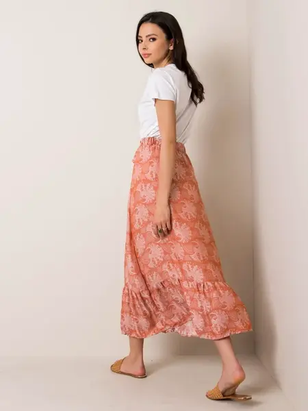 Brick Saffron RUE PARIS skirt