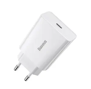 Mini nabíječka Baseus CCFS-SN02 Speed USB-C 20W, bílá