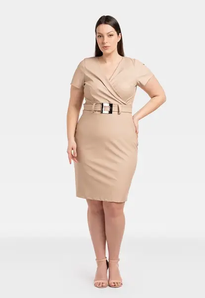 Dámské šaty Karko Beige
