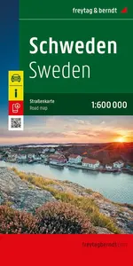 Švédsko 1:600 000 / automapa