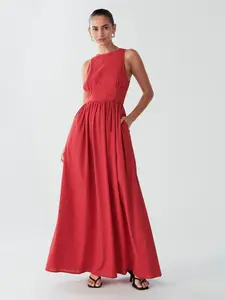 BWLDR Šaty 'SONA MAXI DRESS'  červená