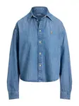 Polo Ralph Lauren Blúzka  modrá denim