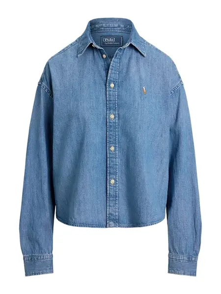 Polo Ralph Lauren Blúzka  modrá denim