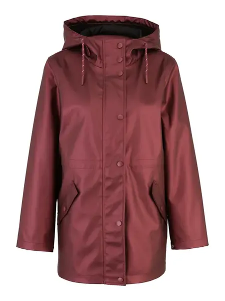 Vero Moda Petite Funkčný kabát  bordová