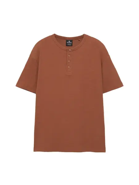 Pull&Bear Tričko  hnedá