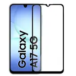 5D Samsung Galaxy A17,  Tvrzené sklo, černé