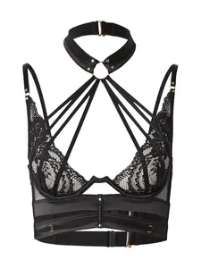 Hunkemöller Podprsenka 'Emmeline Up'  čierna