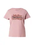 Pepe Jeans Tričko 'CRISTINA'  námornícka modrá / hrdzavohnedá / ružová