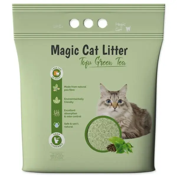 Stelivo Magic Litter Tofu zelený čaj l 6l