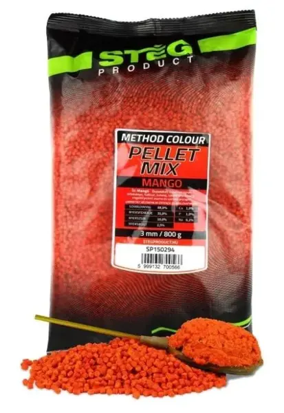 Stég pelety pellet mix 800 g 3 mm - mango