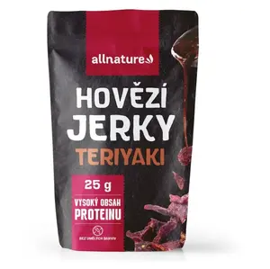 ALLNATURE Beef Teriyaki Jerky sušené mäso 25 g
