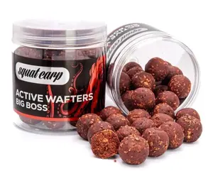 Squat carp vyvážené boilies active wafters big boss - 150 g 20 mm