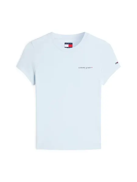 Tommy Jeans Tričko 'ESS'  svetlomodrá