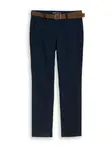 TOM TAILOR Chino nohavice  tmavomodrá