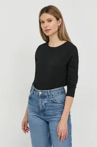 Bavlnené tričko s dlhým rukávom Armani Exchange