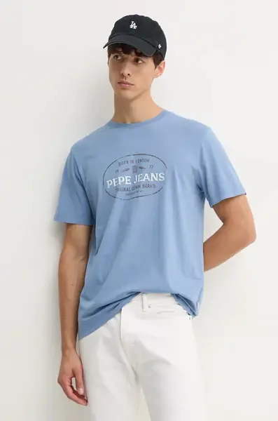 Pepe Jeans Bavlněné tričko Pepe Jeans ANDER